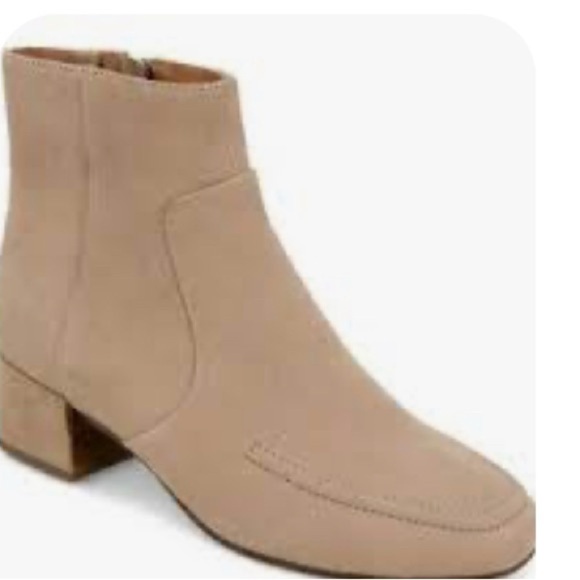 gentle souls Shoes - Gentle Souls Light Brown Ankle Booties​​